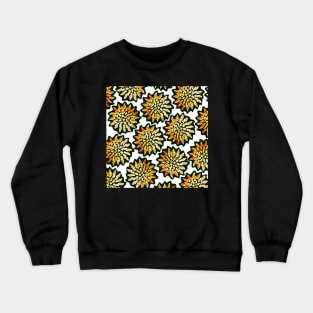 Floral Firework Dandilions - Digitally Illustrated Abstract Flower Pattern for Home Decor, Clothing Fabric, Curtains, Bedding, Pillows, Upholstery, Phone Cases and Stationary Crewneck Sweatshirt